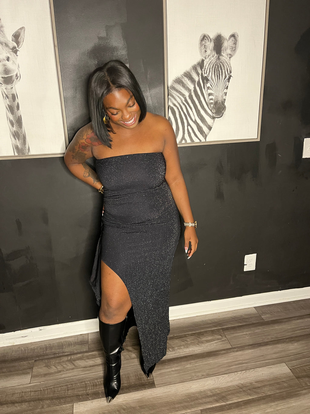 Black Sparkles Dress